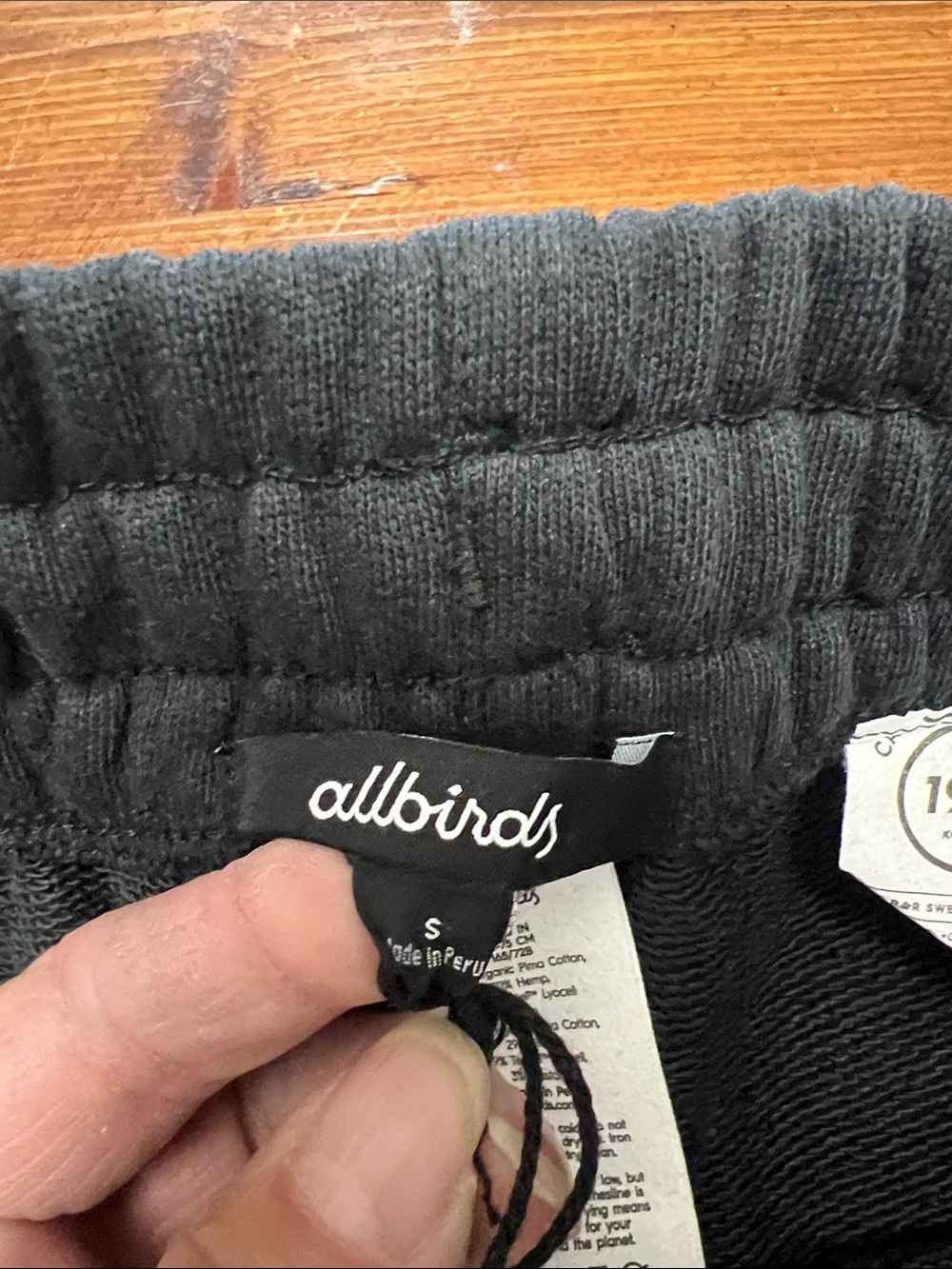 allbirds Black Men's Sweatpants Joggers - Picture 4 of 10